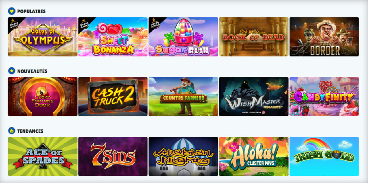 Betzino Jeux de machines